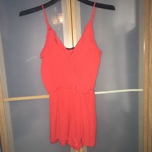 Orange Romper
